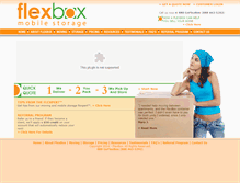 Tablet Screenshot of goflexbox.com